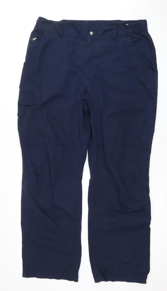 Brasher Men's Blue Cargo Trousers XXL