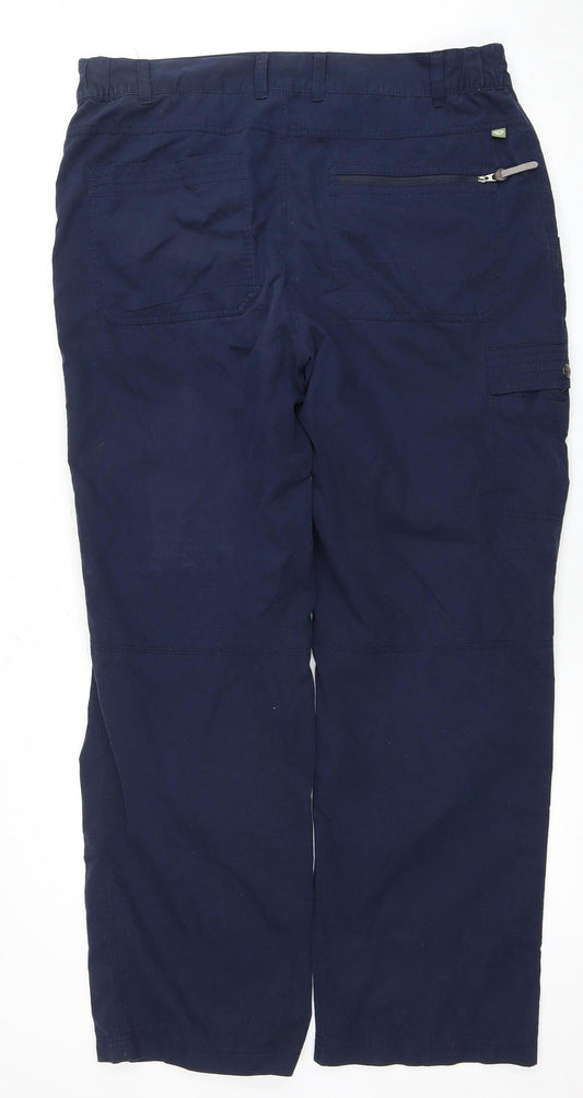 Brasher Men's Blue Cargo Trousers XXL