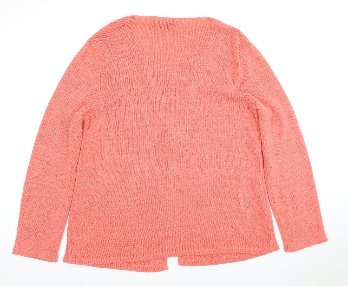 TIGI Women's Pink Cardigan V-Neck Size 18