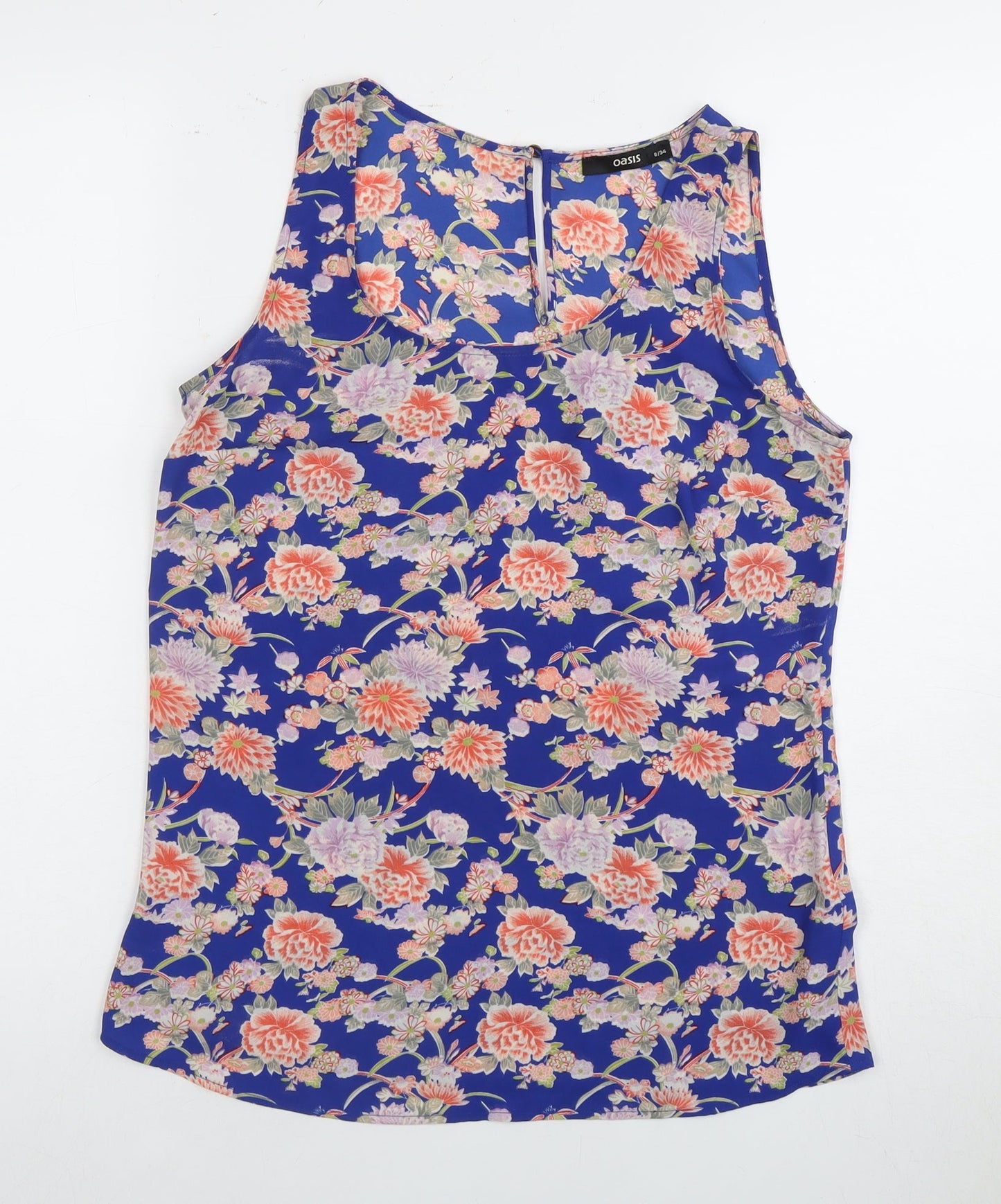 Oasis Women's Floral Blouse, Multicoloured, Size 8