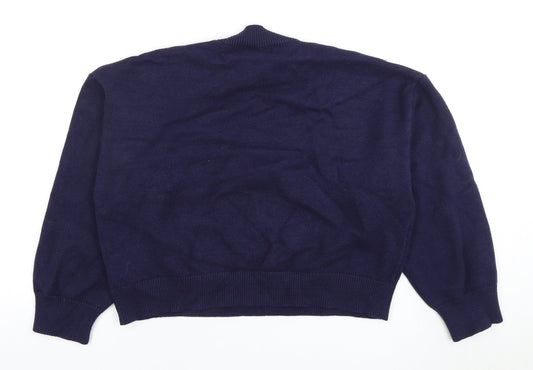 Apricot Women's Blue Knit Jumper, Size 12, Casual Wear