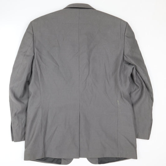 Marks and Spencer Men's Grey Blazer 42R Chest