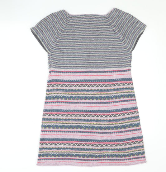 White Stuff Women’s Multicoloured Fair Isle Shift Dress
