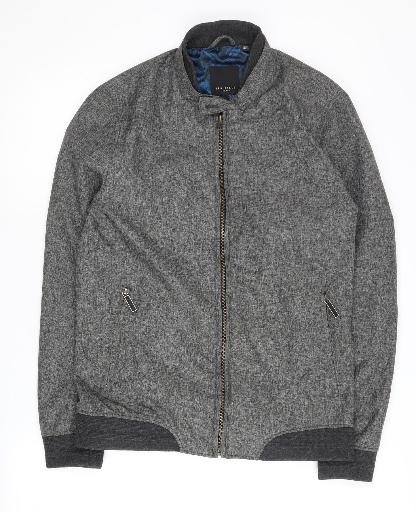 Ted Baker Men's Grey Regular Fit Jacket, Size S