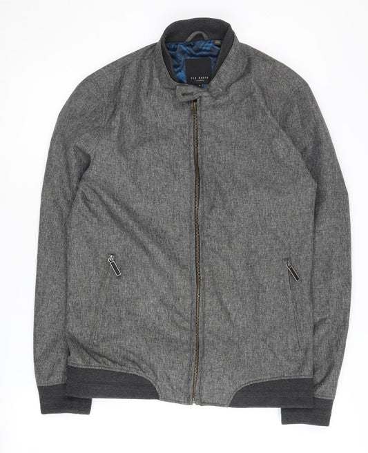 Ted Baker Men's Grey Regular Fit Jacket, Size S