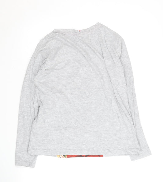 Coca-Cola Women's Grey Christmas Nightshirt Size 12-14