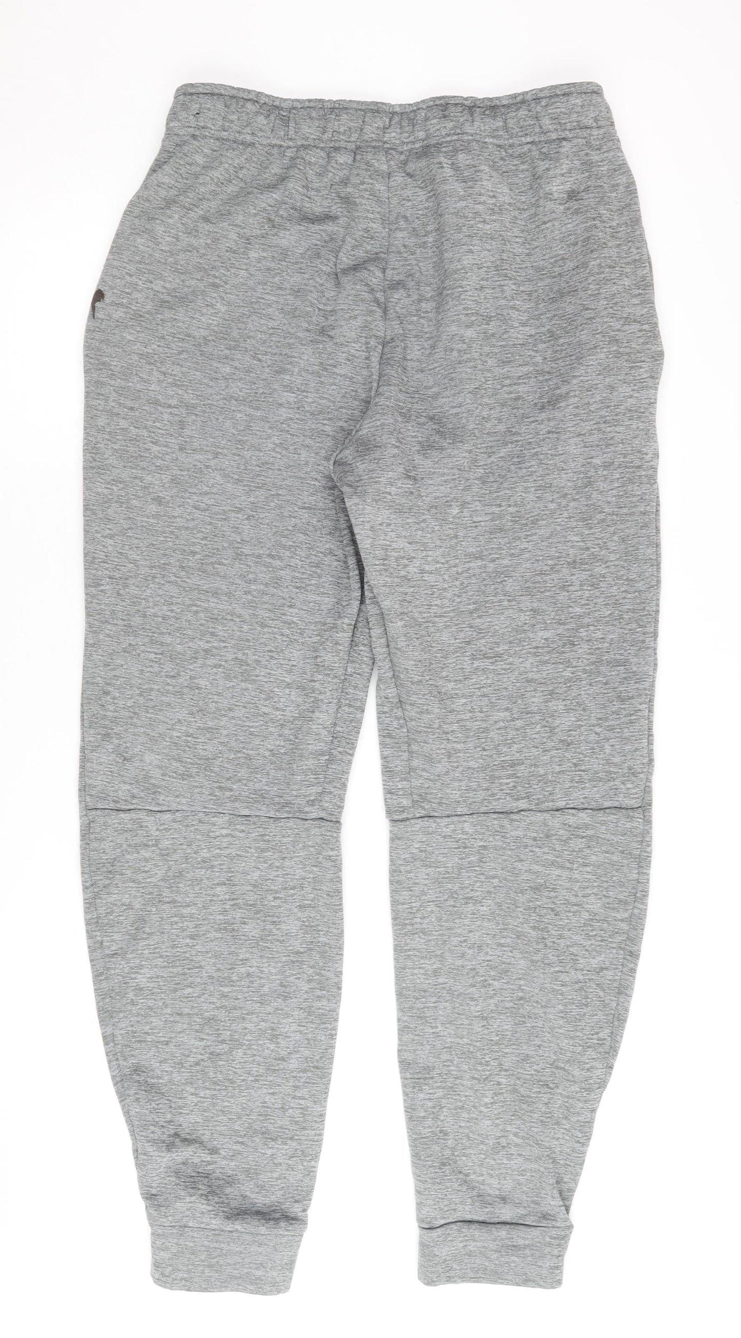 Nike Men's Grey Jogger Trousers, Size L, Breathable Sportswear