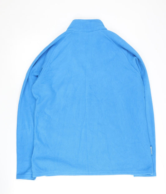 Mountain Warehouse Women's Blue Fleece Pullover, Size 18