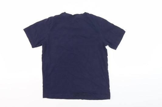Jack & Jones Boys Blue T-Shirt Size 12Y Logo Casual Wear