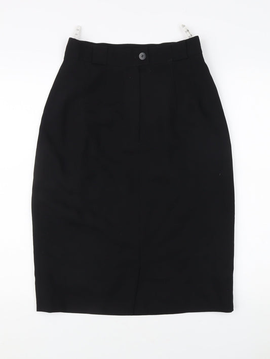JOSEPh JANARD Women's Black Pencil Skirt Size 10