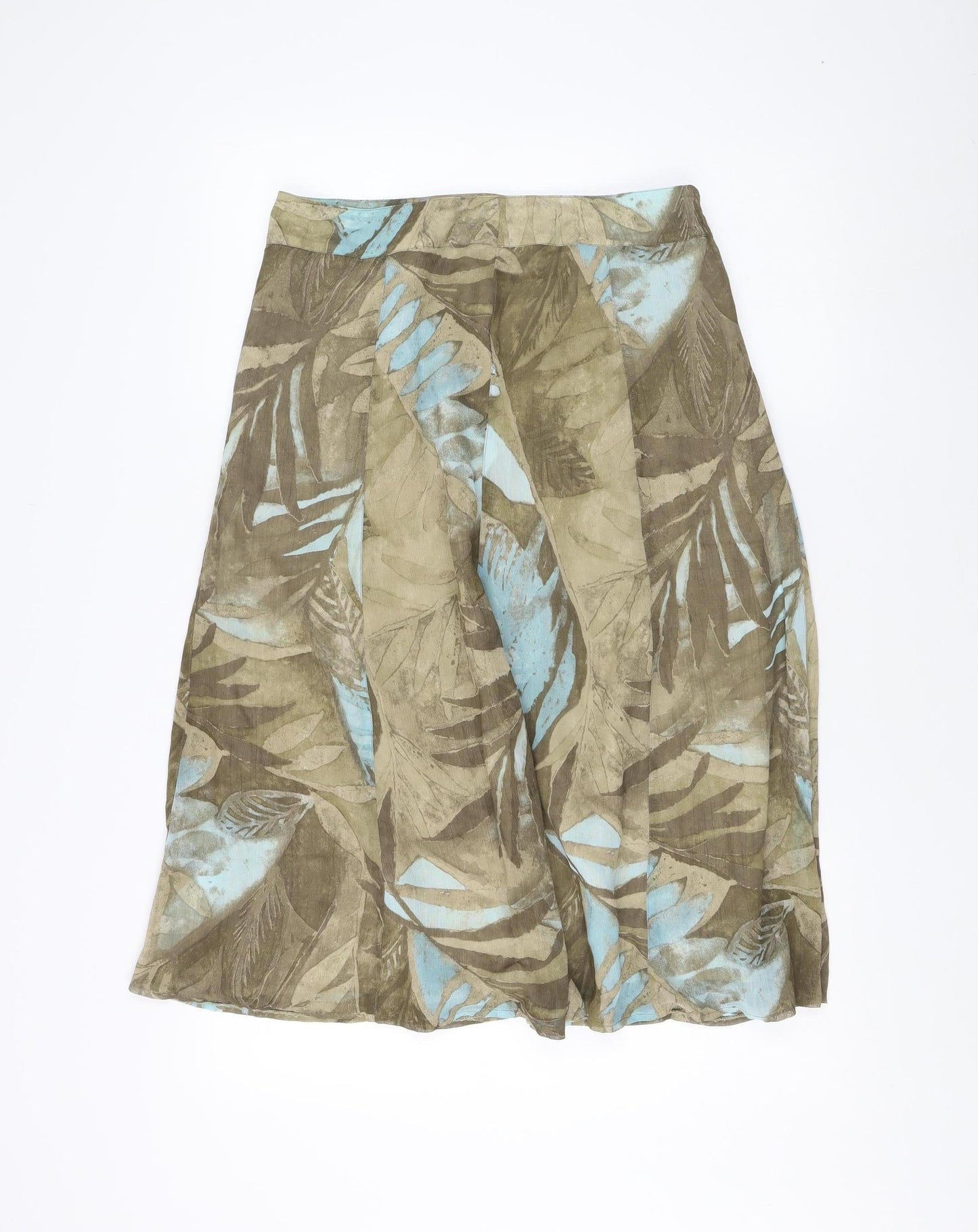 Gelco Women's Multicoloured Floral Skirt Size 10