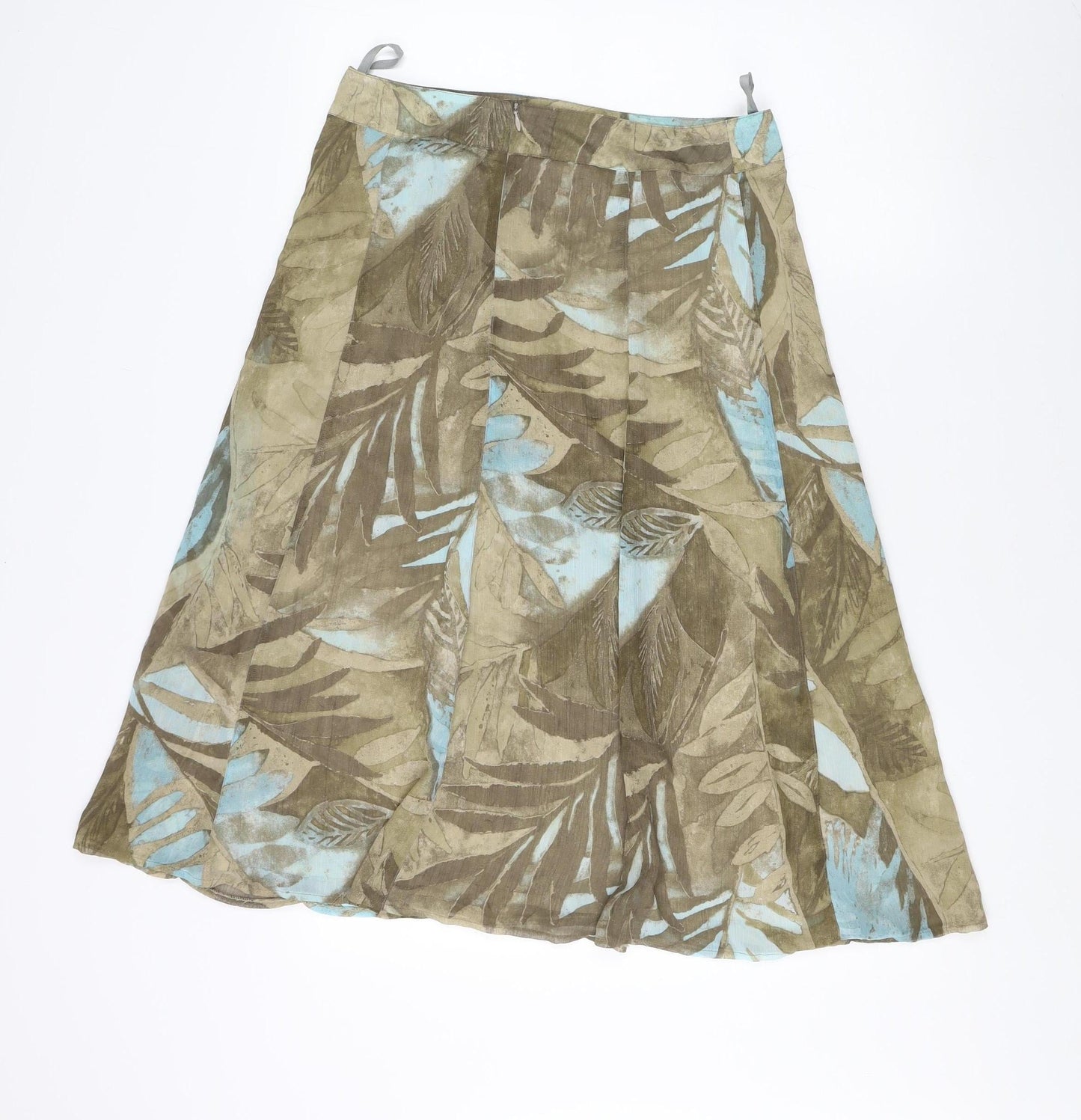 Gelco Women's Multicoloured Floral Skirt Size 10