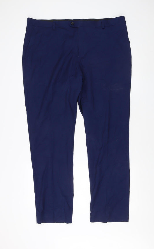 Next Women's Blue Trousers | Size 40 | Business Casual