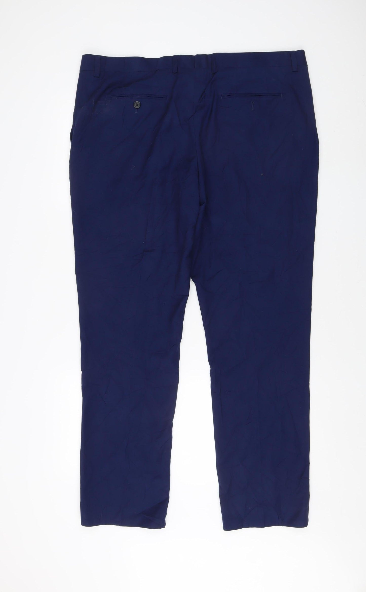 Next Women's Blue Trousers | Size 40 | Business Casual