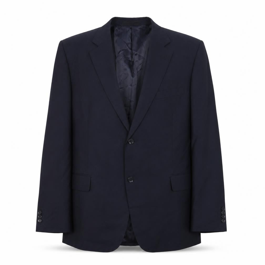 Marino Vicci Black Wool Men's Jacket UK 46 Classic Striped