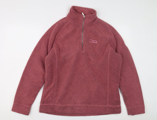 Craghoppers Women's Pink Pullover Sweatshirt UK 14