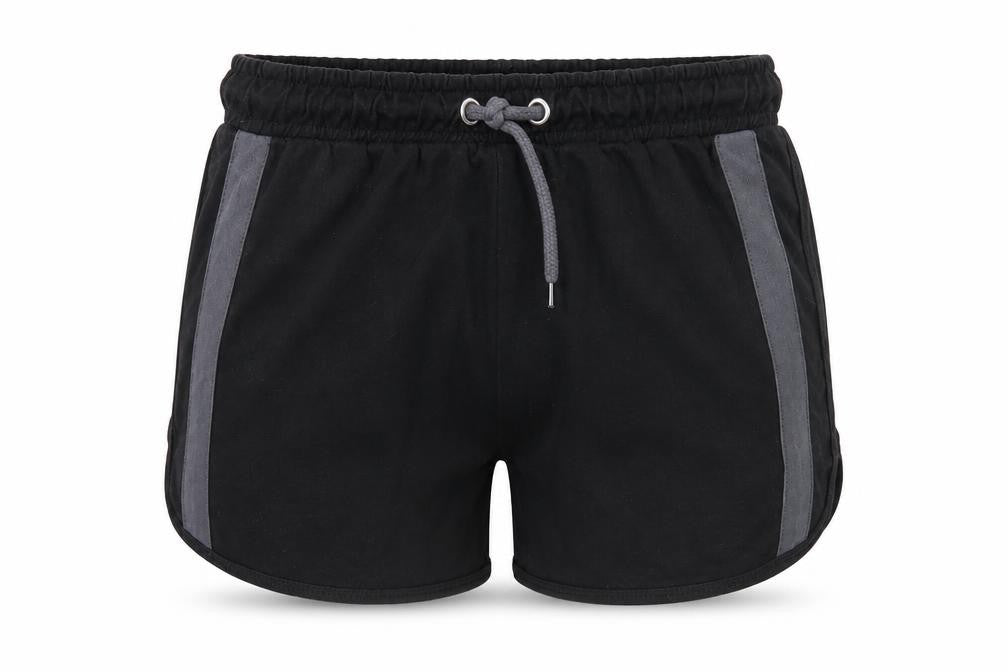 Kangaroo Roo Boys Black Athletic Shorts, Size 11 Years