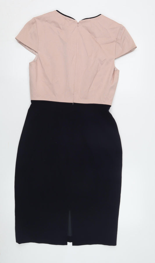 Hobbs Women's Multicoloured Sheath Dress, Size 10