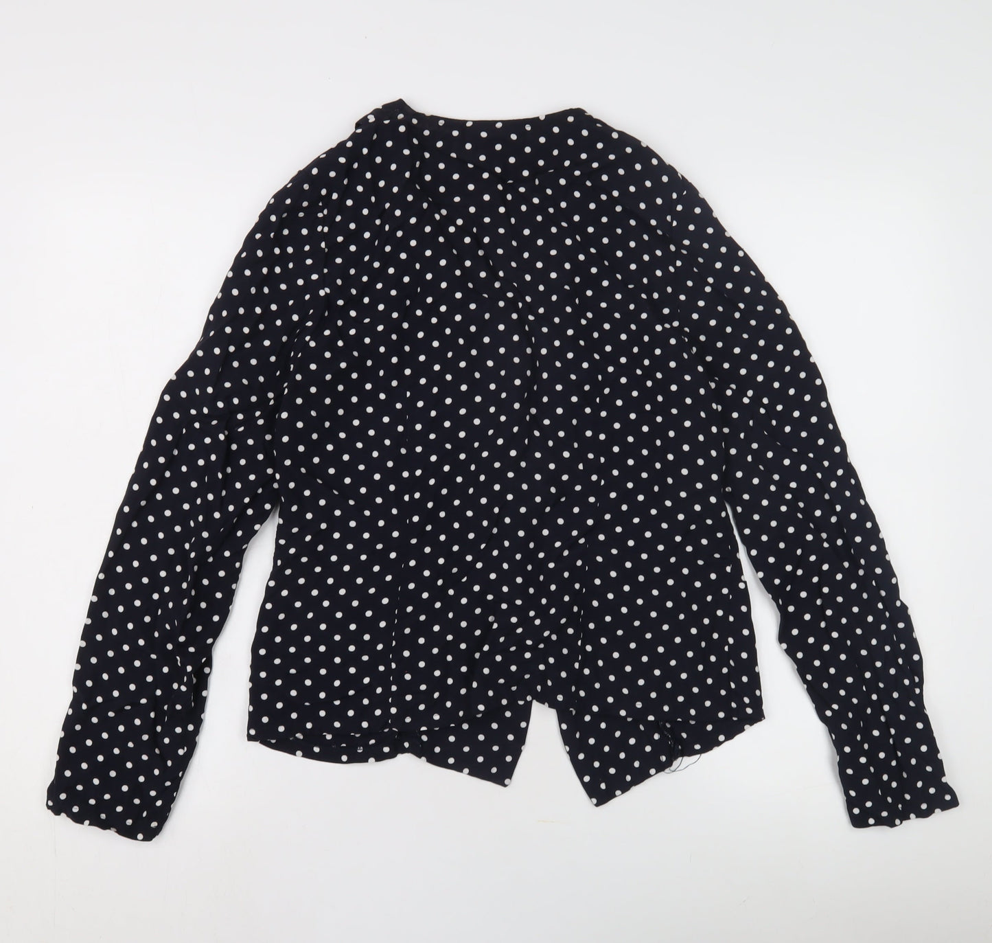 Wallis Women's Black Polka Dot Jacket - Size M