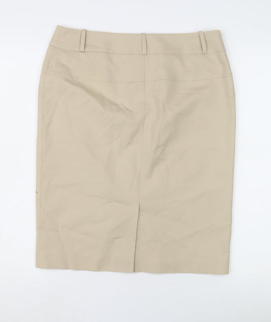 Planet Women's Beige Pencil Skirt Size 10 Formal Elegant