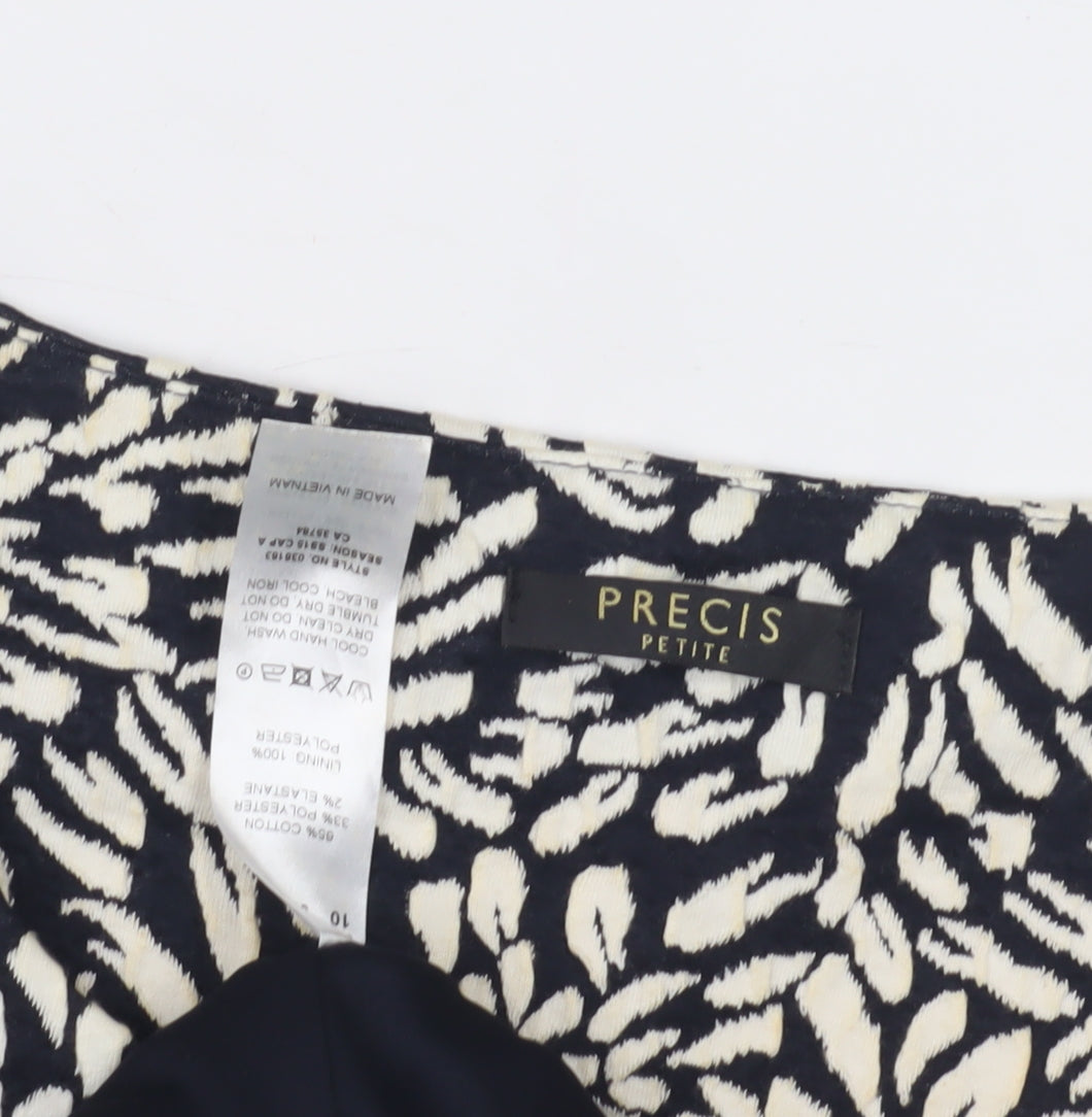 Precis Women's Multicoloured Floral Dress Size 10 Petites