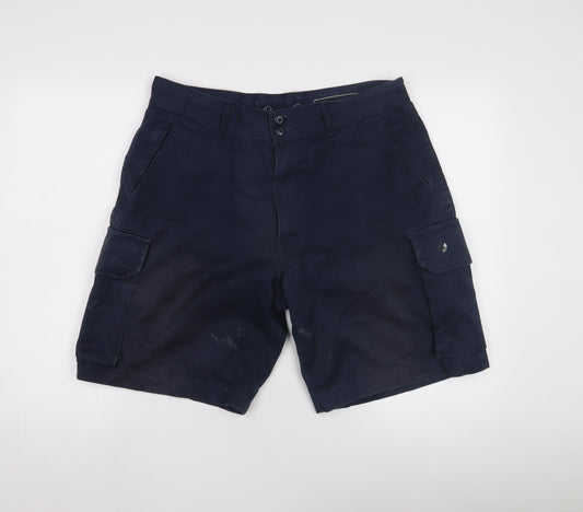 Firetrap Men's Blue Cargo Shorts Size 34