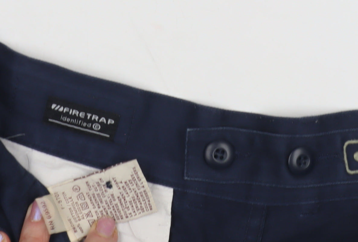 Firetrap Men's Blue Cargo Shorts Size 34