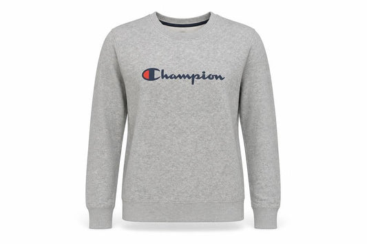 Unisex Adults UK M Regular Champion Grey Pullover Sweatshirt