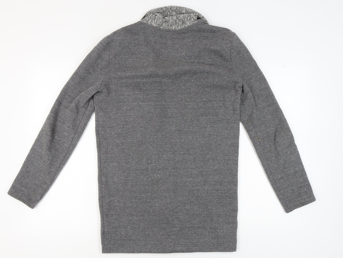 River Island Women's Grey Open Front Cardigan XS Long Sleeve