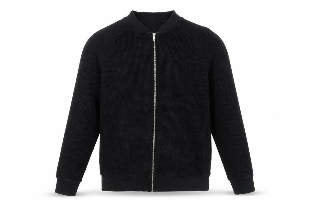 Topman Men's Black Full Zip Sweatshirt S