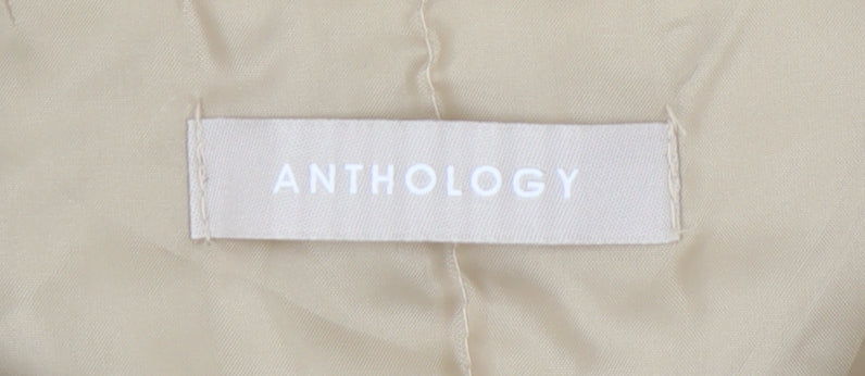 Anthology Women's Beige Toggle Jacket Size 22