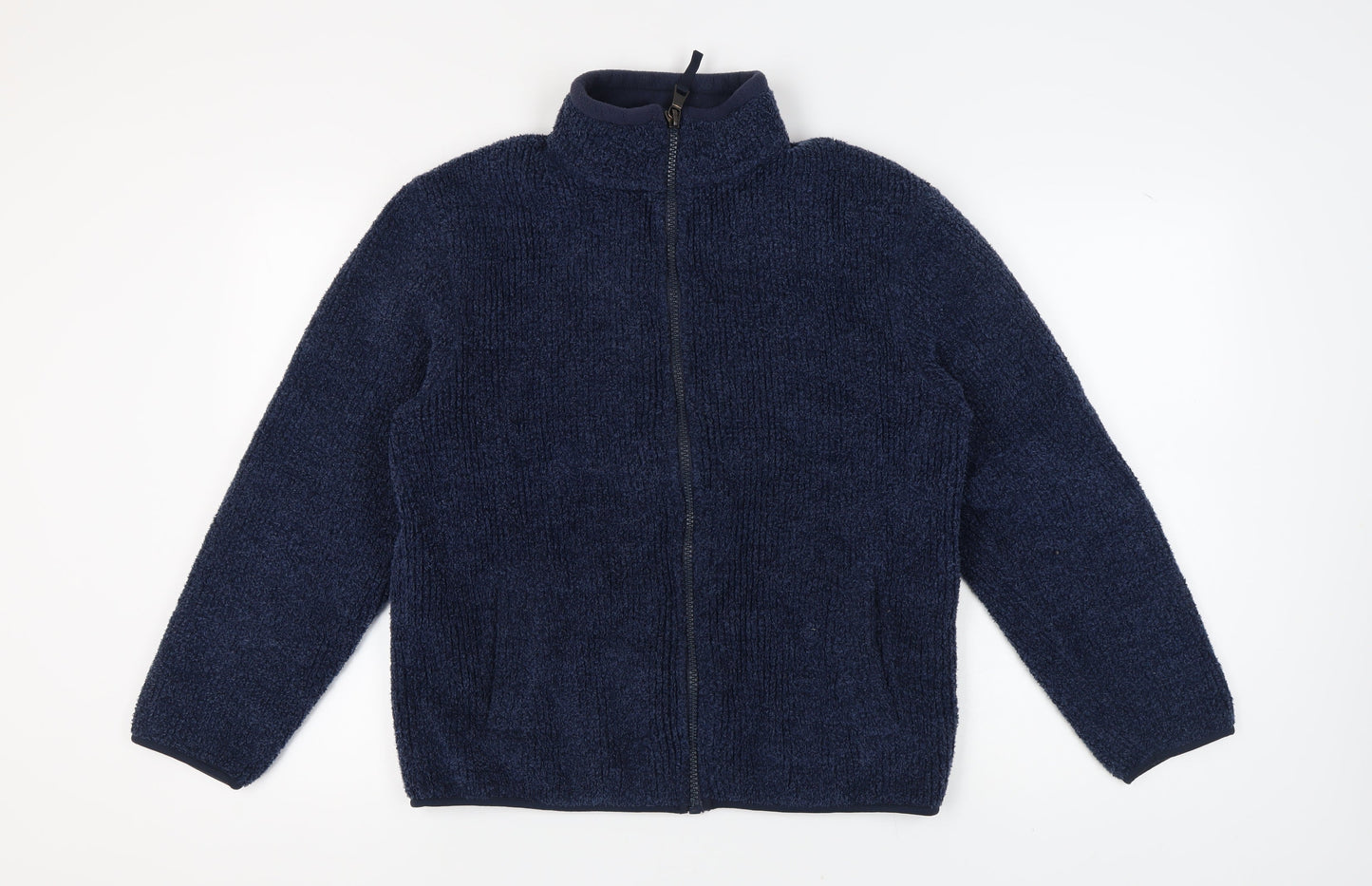 Marks and Spencer Men's Blue Zip Jacket Medium