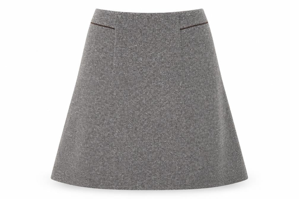 Marks and Spencer Women's Brown A-Line Long Skirt