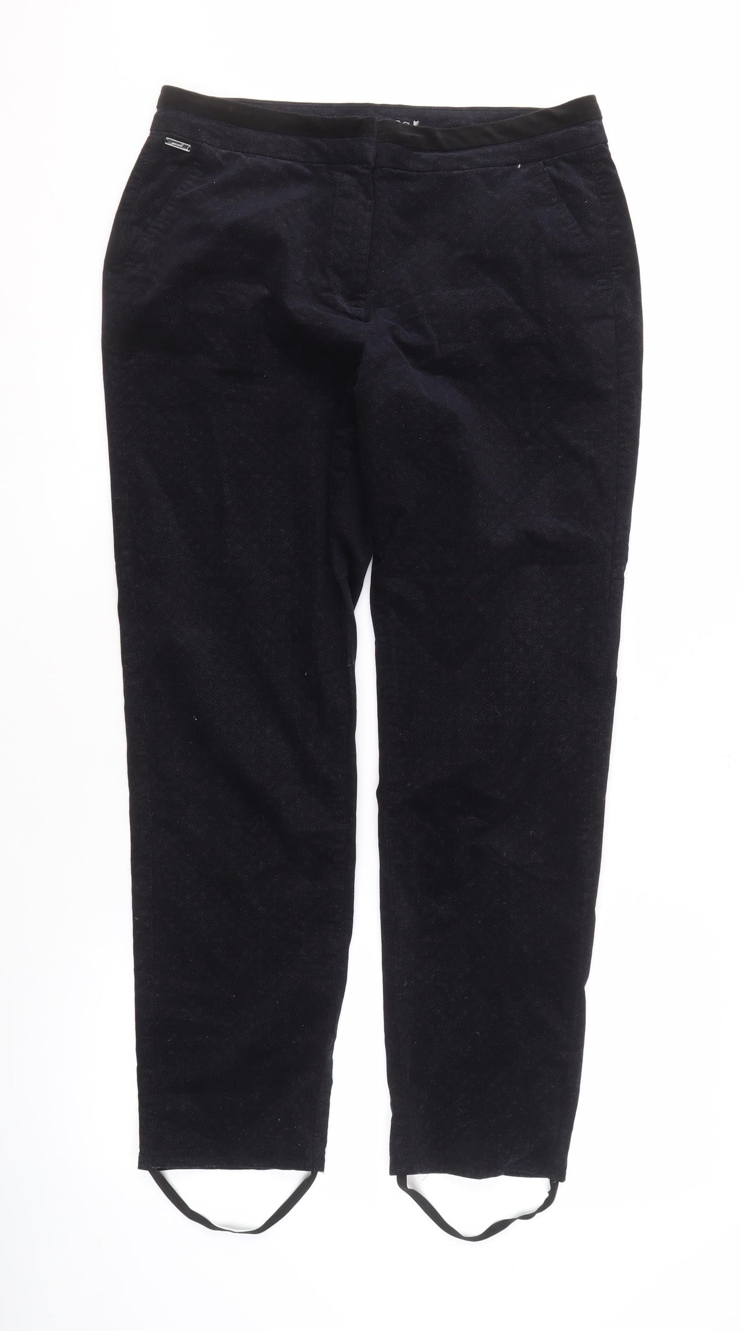 Marks and Spencer Women's Black Trousers Size 14