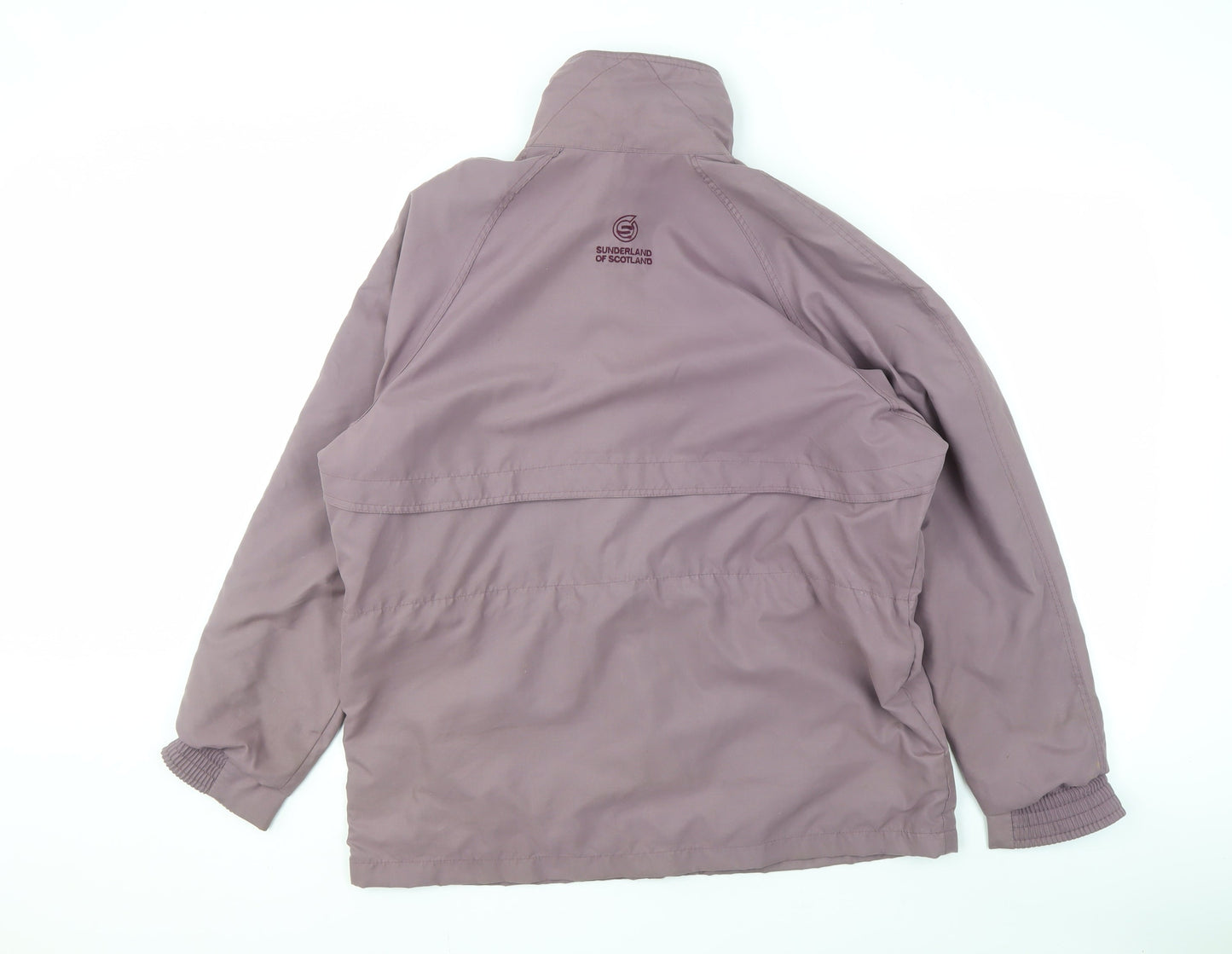 Sunderland of Scotland Unisex Purple Windbreaker Jacket M