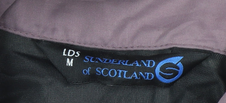 Sunderland of Scotland Unisex Purple Windbreaker Jacket M