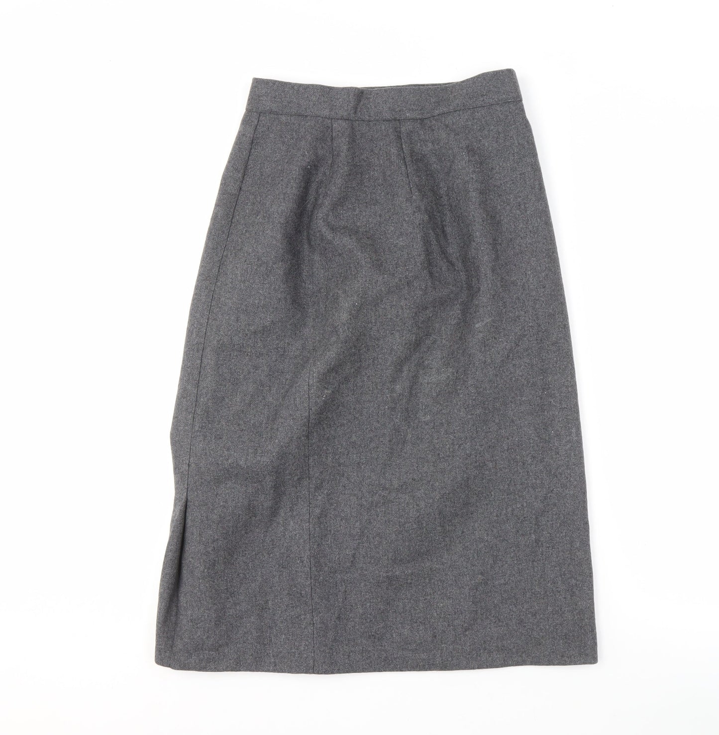 Hamells Women's Grey Midi Pencil Skirt Size 12