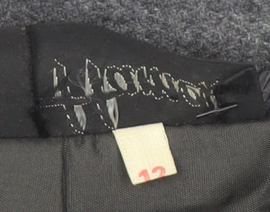 Hamells Women's Grey Midi Pencil Skirt Size 12