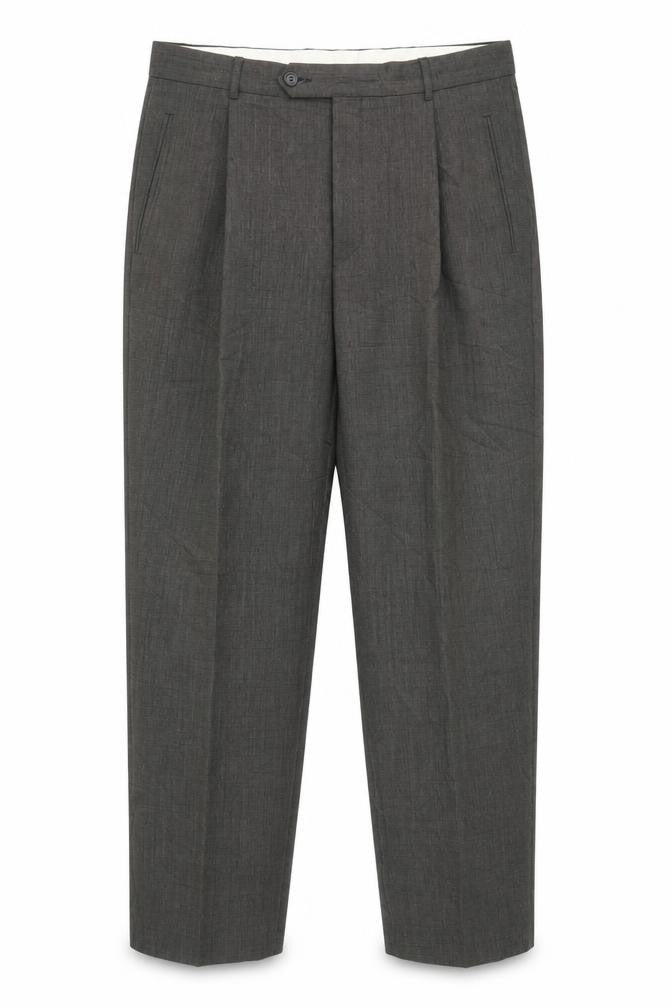 Charly O'Brian Men's Grey Dress Pants, Size 34, Business Wear
