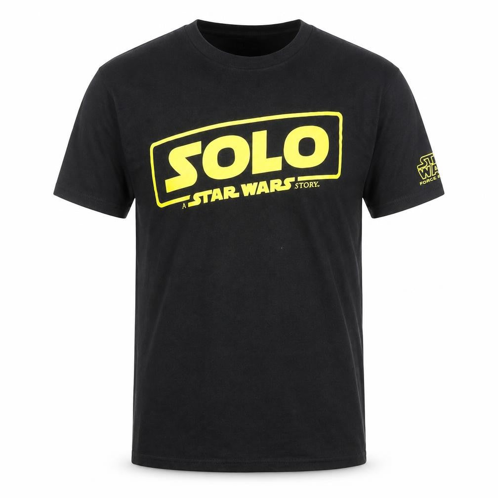 Mens UK Size S Star Wars Black  Polyester Blend T-Shirt