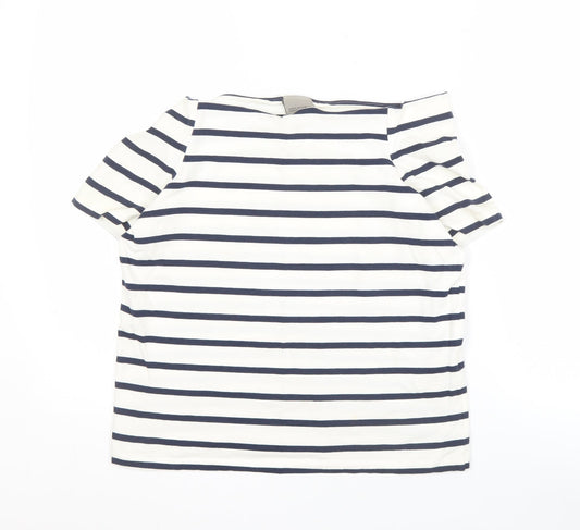 Vero Moda Women's Multicoloured Striped T-Shirt L