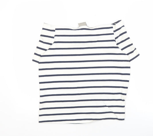 Vero Moda Women's Multicoloured Striped T-Shirt L