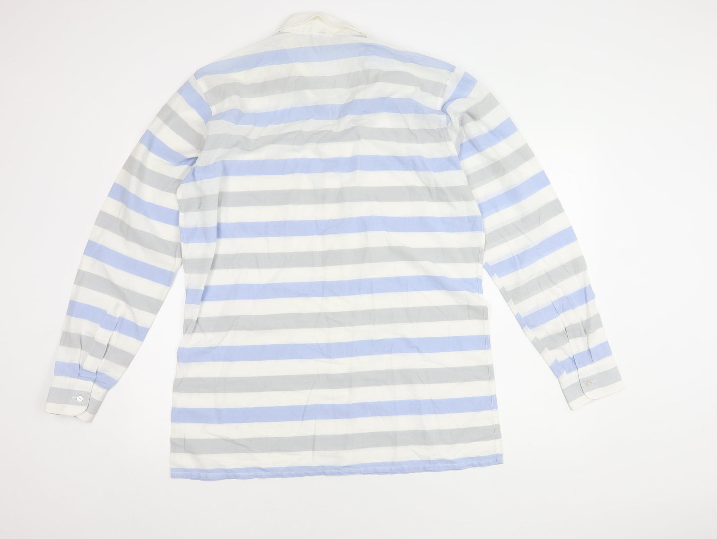 Jacques Britt Unisex Multicoloured Striped Button-Up Shirt