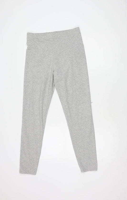 Stradivarius Women’s Grey Leggings Size 14