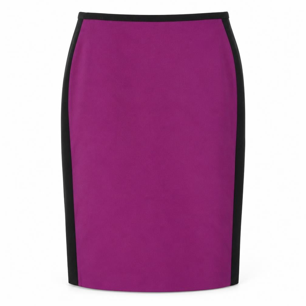 Marks and Spencer Women's Purple Pencil Skirt Size 10