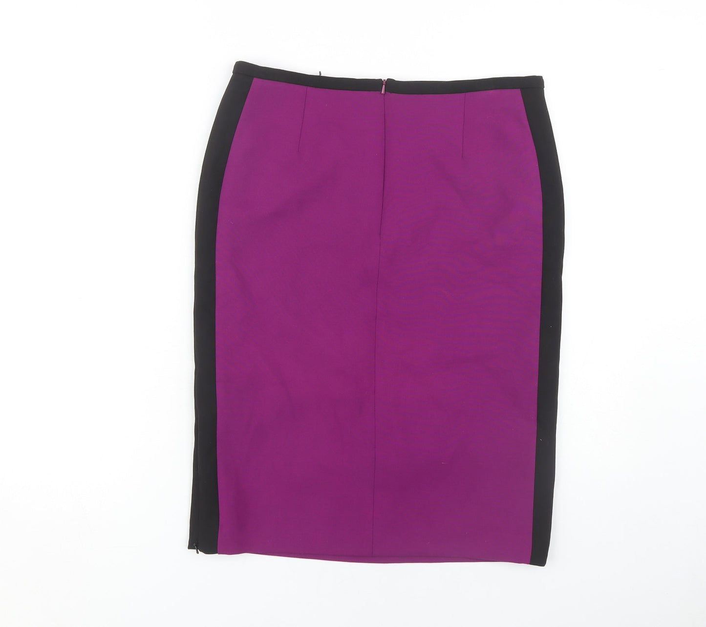 Marks and Spencer Women's Purple Pencil Skirt Size 10