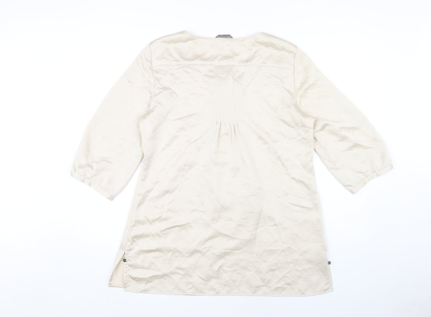 Marks and Spencer Women's Beige Tunic, Size 12