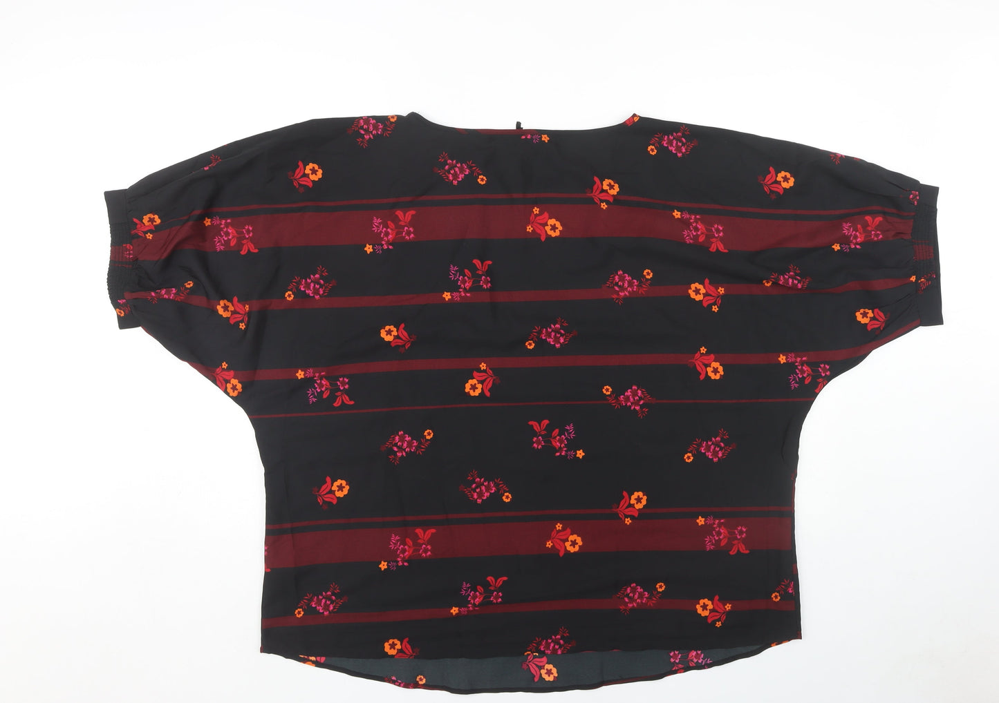 Capsule Women's Multicoloured Floral Stripe Top Size 22