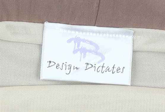 Design Dictates Women's Brown Skirt Size 18