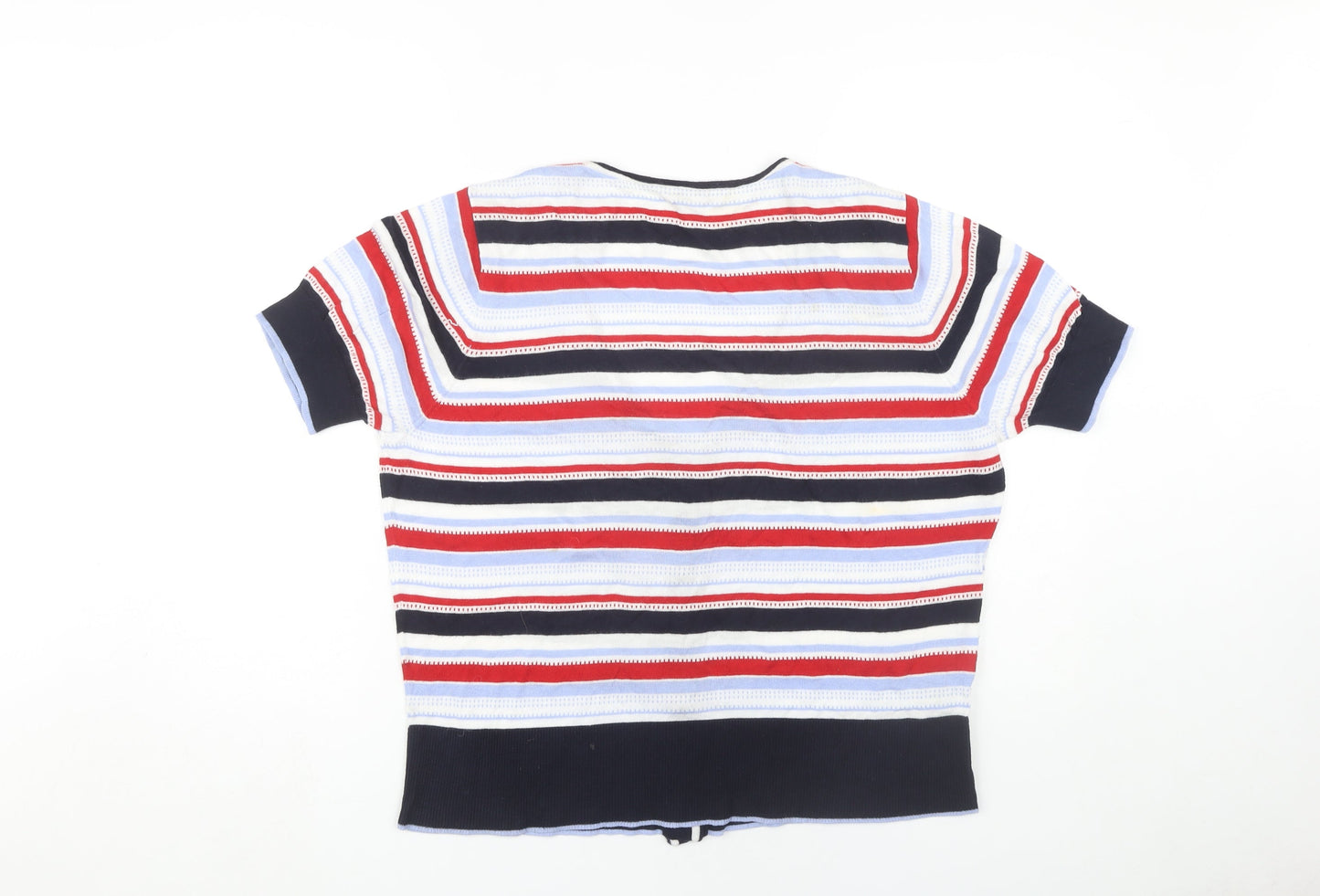 CC Women's Multicoloured Striped Cardigan XL